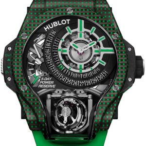 Hublot Herrklocka 909.QDG.1120.RX Mp Skelettskuren/Gummi