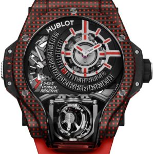 Hublot Herrklocka 909.QDR.1120.RX Mp Skelettskuren/Gummi