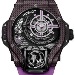 Hublot Herrklocka 909.QDV.1120.RX MP Skelettskuren/Gummi