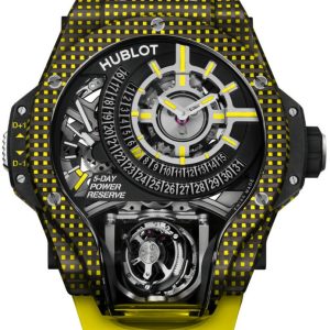 Hublot Herrklocka 909.QDY.1120.RX Mp Skelettskuren/Gummi