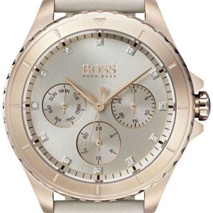 Hugo Boss 99999 Damklocka 1502447 Silverfärgad/Läder Ø38 mm