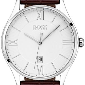 Hugo Boss 99999 Herrklocka 1513555 Vit/Läder Ø43 mm