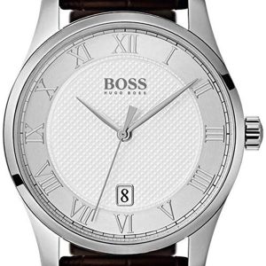 Hugo Boss 99999 Herrklocka 1513586 Silverfärgad/Läder Ø41 mm