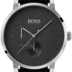 Hugo Boss 99999 Herrklocka 1513594 Svart/Läder Ø42 mm