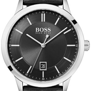 Hugo Boss 99999 Herrklocka 1513611 Svart/Läder Ø41 mm