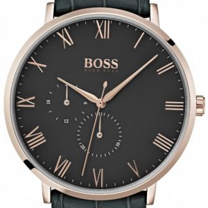 Hugo Boss 99999 Herrklocka 1513619 Grå/Läder Ø40 mm