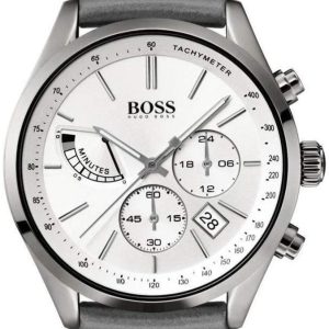 Hugo Boss 99999 Herrklocka 1513633 Vit/Läder Ø44 mm