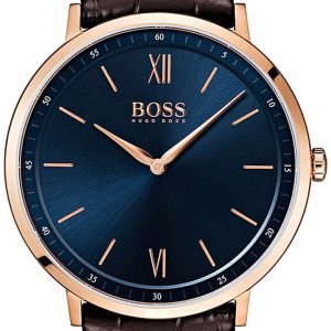 Hugo Boss 99999 Herrklocka 1513661 Blå/Läder Ø40 mm