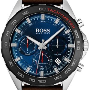 Hugo Boss 99999 Herrklocka 1513663 Blå/Läder Ø44 mm