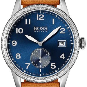 Hugo Boss 99999 Herrklocka 1513668 Blå/Läder Ø44 mm