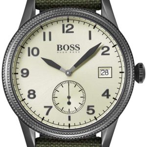 Hugo Boss 99999 Herrklocka 1513670 Vit/Läder Ø44 mm