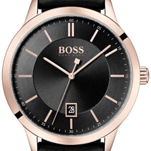 Hugo Boss 99999 Herrklocka 1513686 Svart/Läder Ø41 mm