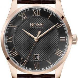 Hugo Boss 99999 Herrklocka 1513740 Svart/Läder Ø41 mm