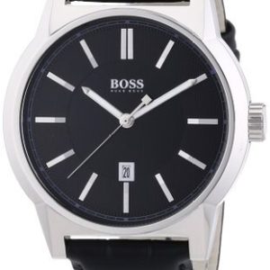 Hugo Boss Architecture Herrklocka 1512911 Svart/Läder Ø44 mm