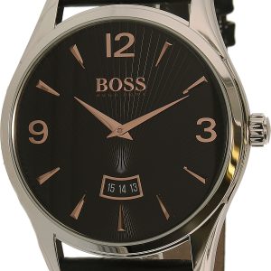 Hugo Boss Commander Herrklocka 1513425 Svart/Läder Ø41 mm