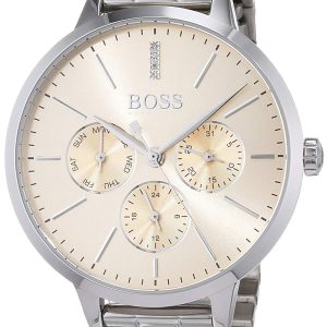 Hugo Boss Damklocka 1502421 Champagnefärgad/Stål Ø38 mm