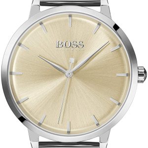 Hugo Boss Damklocka 1502500 Champagnefärgad/Gulguldtonat stål Ø36