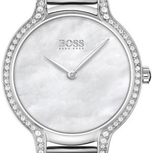 Hugo Boss Damklocka 1502558 Vit/Stål Ø28 mm