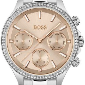 Hugo Boss Damklocka 1502565 Roséguldstonad/Stål Ø38 mm