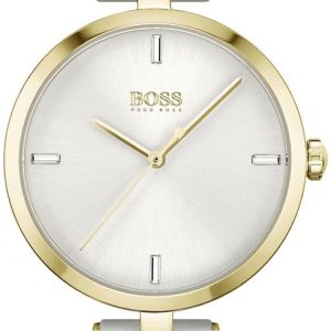 Hugo Boss Damklocka 1502588 Majesty Silverfärgad/Läder Ø32 mm