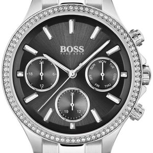 Hugo Boss Damklocka 1502593 Svart/Stål Ø38 mm