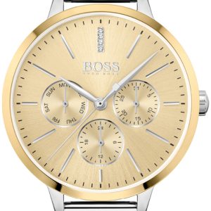 Hugo Boss Damklocka 1502600 Symphony Gulguldstonad/Stål Ø38 mm