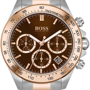 Hugo Boss Damklocka 1502617 Novia Brun/Roséguldstonat stål Ø38 mm