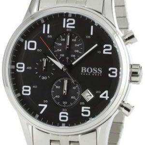 Hugo Boss Herrklocka 1512446 Chronograph Svart/Stål Ø44 mm