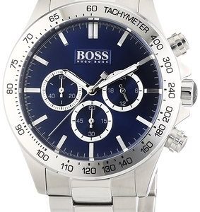 Hugo Boss Herrklocka 1512963 Ikon Blå/Stål Ø44 mm