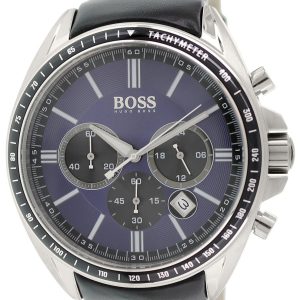 Hugo Boss Herrklocka 1513077 Sport Blå/Läder Ø44 mm