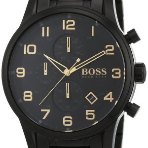 Hugo Boss Herrklocka 1513275 Chronograph Svart/Stål Ø44 mm