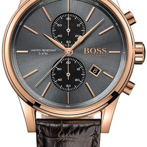 Hugo Boss Herrklocka 1513281 Jet Grå/Läder Ø42 mm