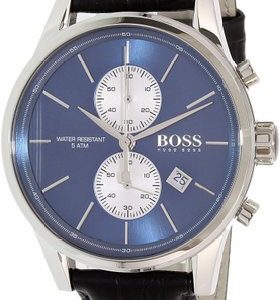 Hugo Boss Herrklocka 1513283 Jet Blå/Läder Ø42 mm