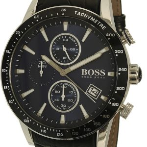 Hugo Boss Herrklocka 1513391 Rafale Blå/Läder Ø44 mm