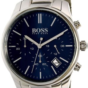 Hugo Boss Herrklocka 1513434 Time One Blå/Stål Ø42 mm