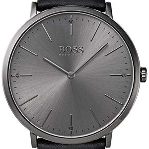 Hugo Boss Herrklocka 1513540 Modern Grå/Läder Ø40 mm