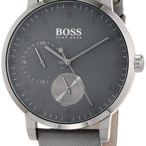 Hugo Boss Herrklocka 1513595 Grå/Läder Ø42 mm