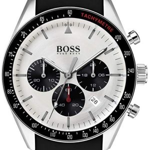 Hugo Boss Herrklocka 1513627 Vit/Gummi Ø44 mm