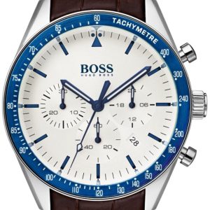 Hugo Boss Herrklocka 1513629 Vit/Läder Ø44 mm