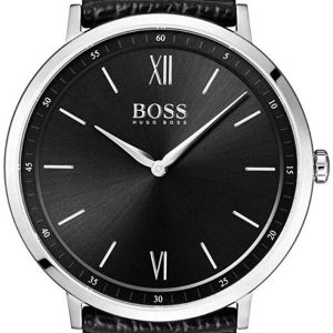 Hugo Boss Herrklocka 1513647 Svart/Läder Ø40 mm