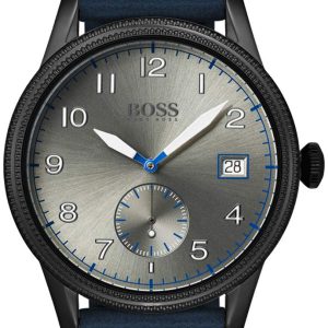 Hugo Boss Herrklocka 1513684 Grå/Läder Ø44 mm