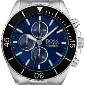 Hugo Boss Herrklocka 1513704 Blå/Stål Ø46 mm