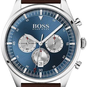 Hugo Boss Herrklocka 1513709 Blå/Läder Ø44 mm