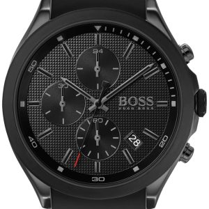 Hugo Boss Herrklocka 1513720 Svart/Gummi Ø44 mm