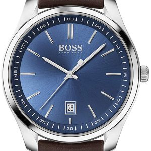 Hugo Boss Herrklocka 1513728 Blå/Läder Ø42 mm