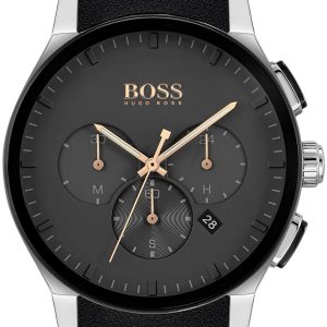 Hugo Boss Herrklocka 1513759 Peak Svart/Gummi Ø44 mm