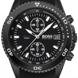 Hugo Boss Herrklocka 1513776 Svart/Gummi Ø43 mm