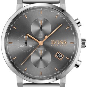 Hugo Boss Herrklocka 1513807 Integrity Grå/Stål Ø43 mm