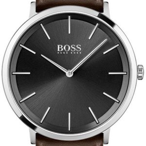 Hugo Boss Herrklocka 1513829 Svart/Läder Ø40 mm