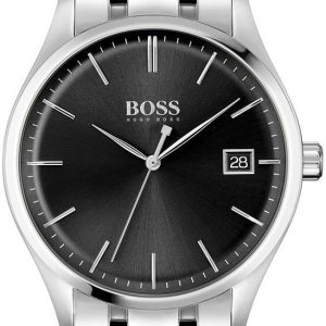 Hugo Boss Herrklocka 1513833 Commissioner Svart/Stål Ø42 mm